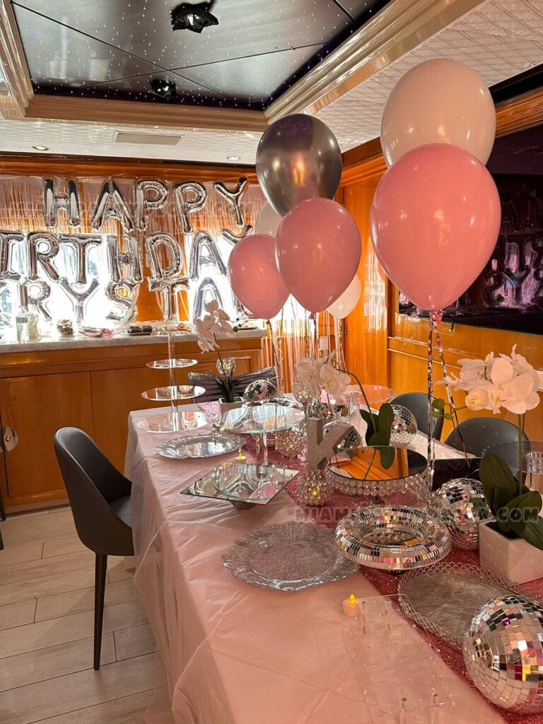 Yacht Birthday Balloons Decorating - Image 4