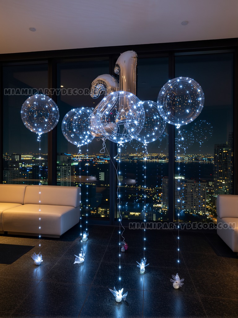 21st Birthday Helium Balloon Room Decor gallery image 2