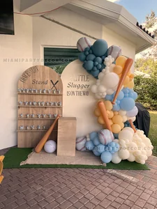 Baseball Themed Backdrop