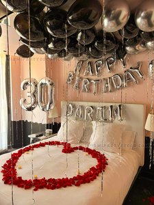 Birthday Room Decoration with Balloons gallery image 3