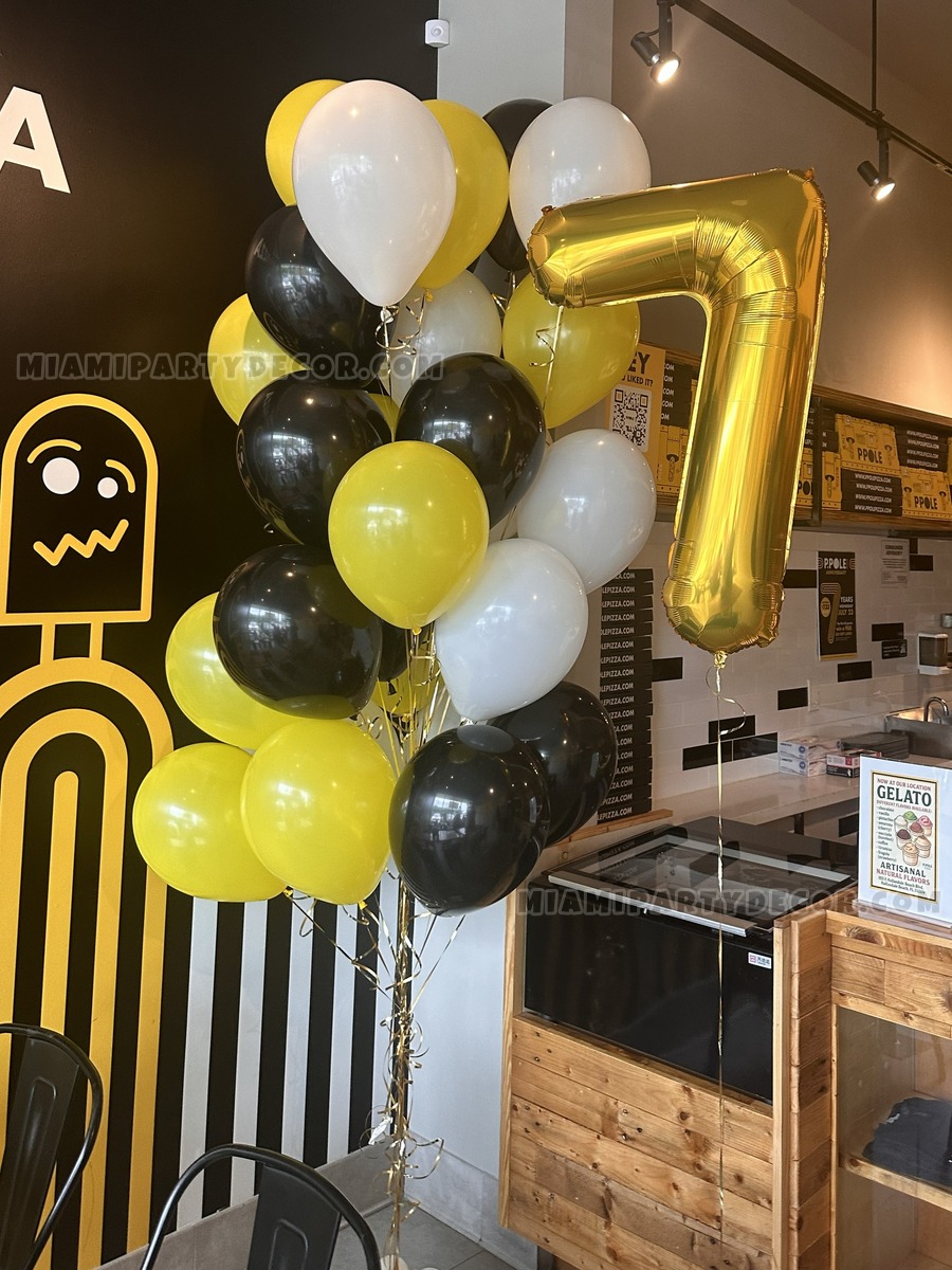 Foil Number Balloons
