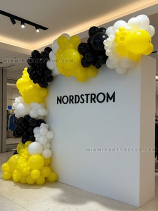 Corporate Balloon Garland Backdrop gallery image 3