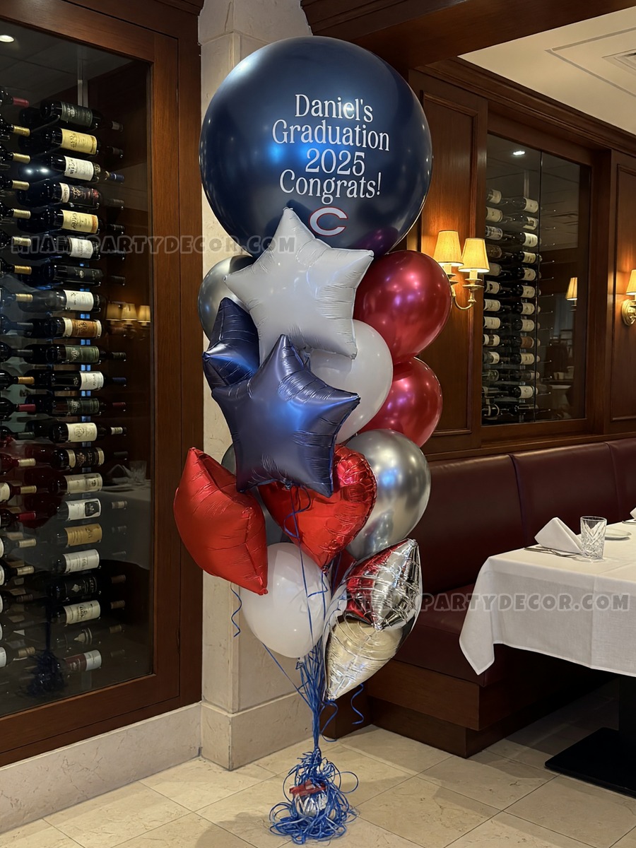 Blue Balloon Bouquet
