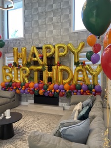 Happy Birthday Balloon Decor gallery image 2