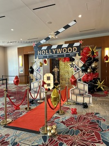 Hollywood Shimmer Backdrop Setup gallery image 2