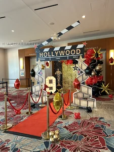 Hollywood Shimmer Backdrop Setup gallery image 2