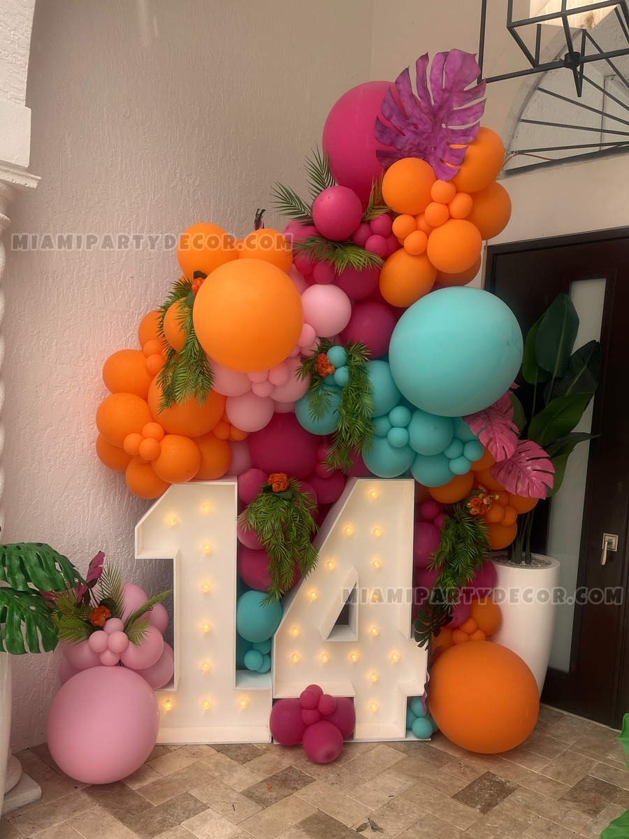 Balloon Garland Set Up