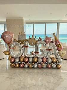 Olga Birthday Balloon Sculpture