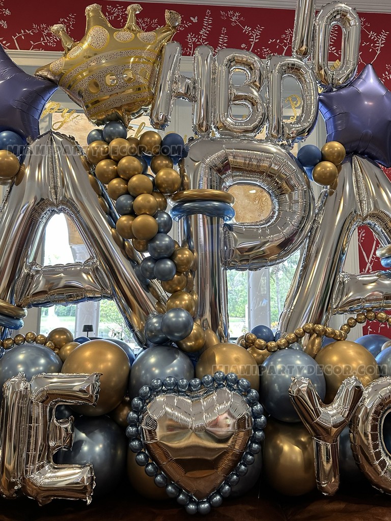 Papa 70th Birthday Balloon Sculpture gallery image 4