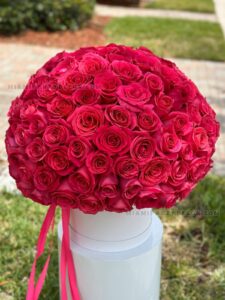 200 Roses Bouquet in Miami Flower Box image 2