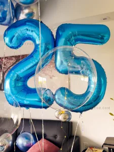 Balloons For 25th Birthday Decoration in Miami image 4