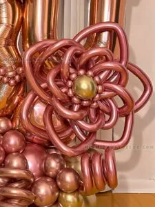 30 Birthday Balloons Sculpture in Miami image 4