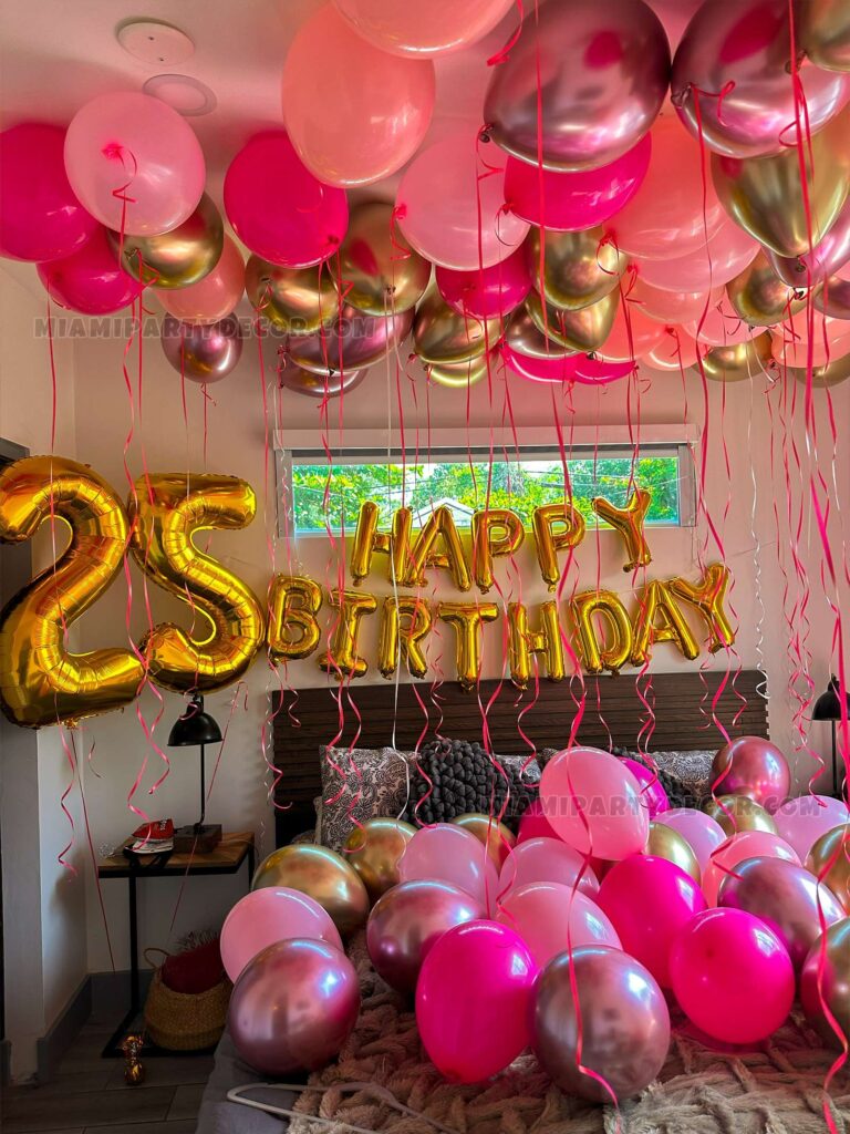 Dream Birthday Room Decor in Miami for a 26th Birthday image 3