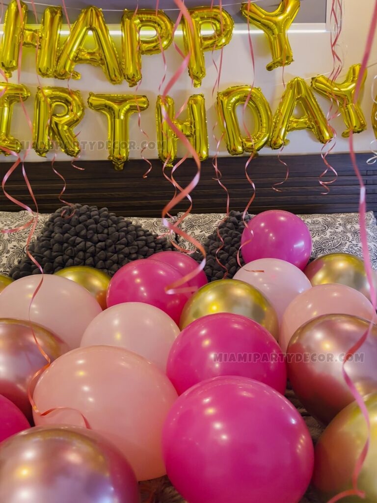 Dream Birthday Room Decor in Miami for a 26th Birthday image 4