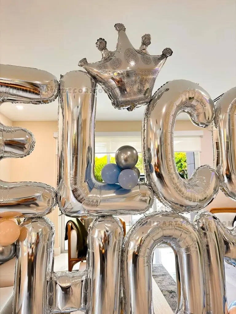 Welcome Home Decorations in Miami With Balloons image 2