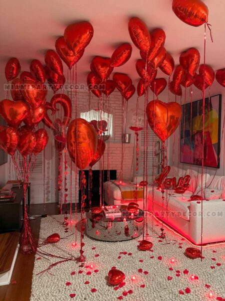 Balloons Decoration For Anniversary