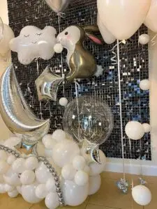 Newborn Welcome Decoration in Miami With Balloons image 5