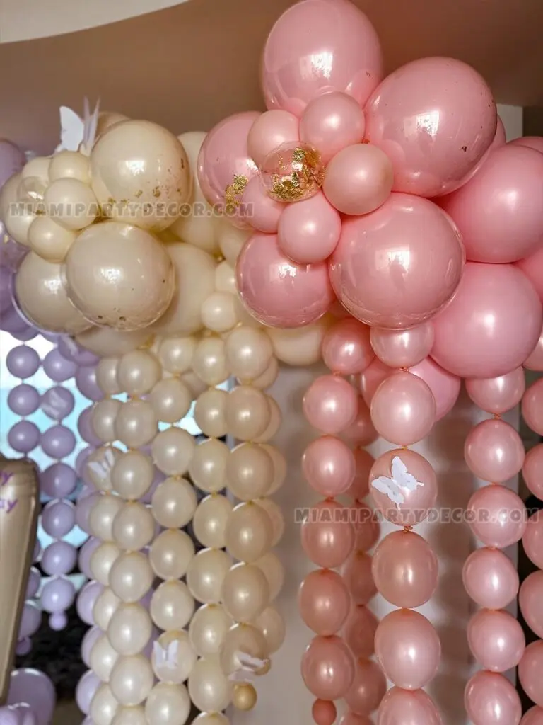 Birthday Balloon Setup in Miami | Daria Theme image 3