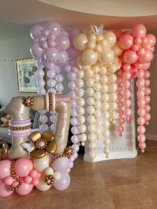 Birthday Balloon Setup in Miami | Daria Theme image 4