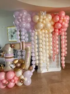 Birthday Balloon Setup in Miami | Daria Theme image 6