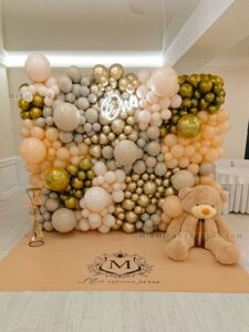Fantasy Balloons Wall in Miami for First Birthdays image 3