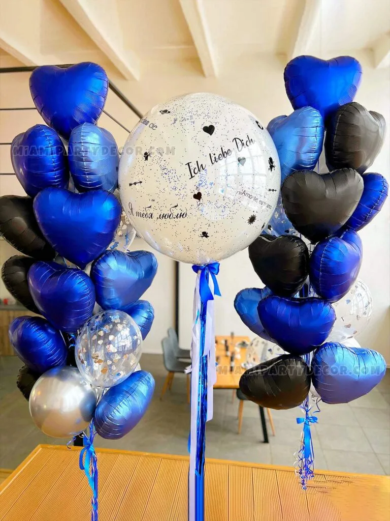Balloons Bouquet for Him in Miami for Birthdays image 4