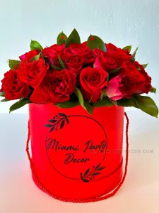 Birthday Flower And Balloon Gift Box in Miami image 2
