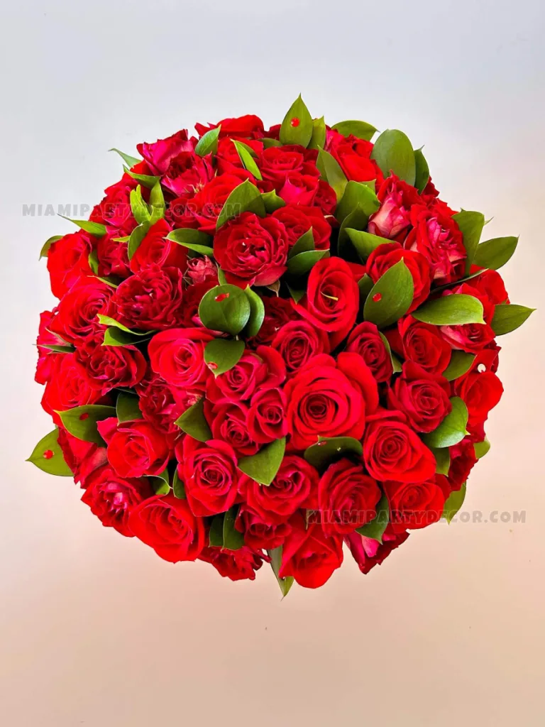 Birthday Flower And Balloon Gift Box in Miami image 3