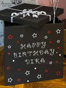 Balloon Gift Box Birthday Surprise Setup in Miami image 2