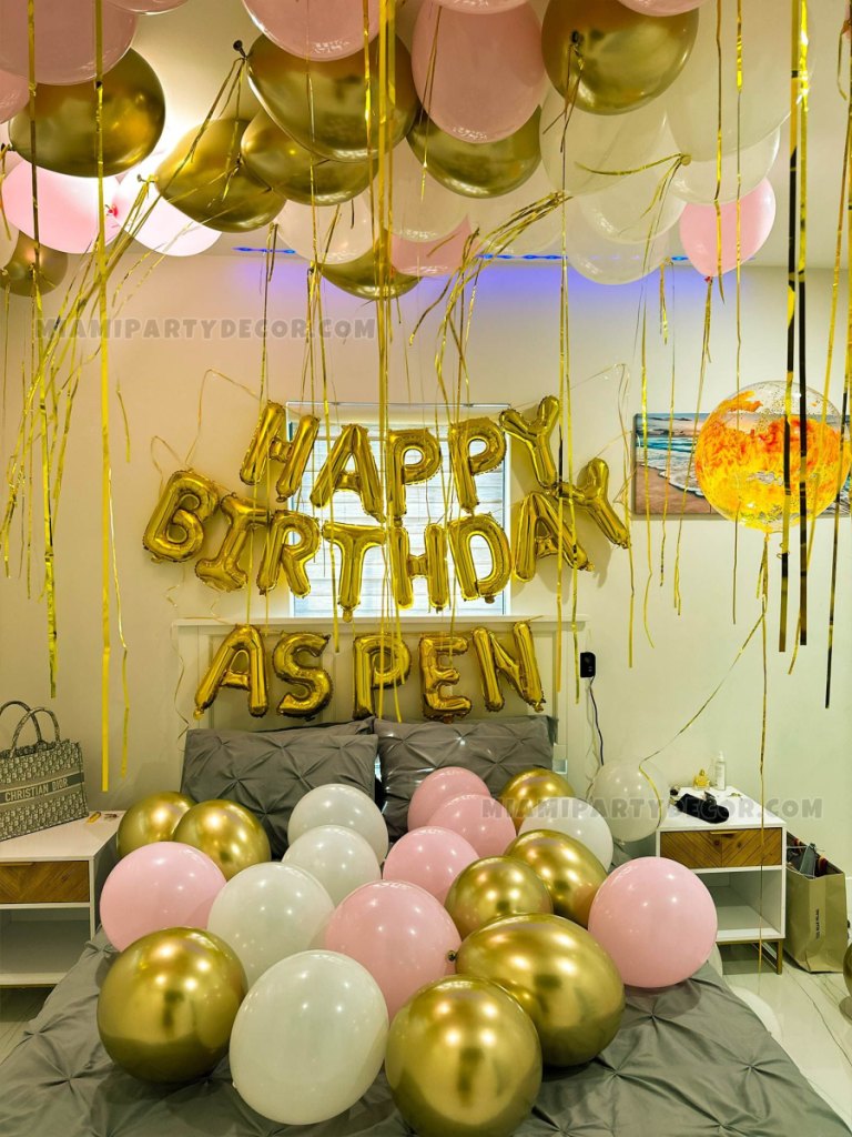 Bespoke Birthday Room Decoration Ideas in Miami image 3