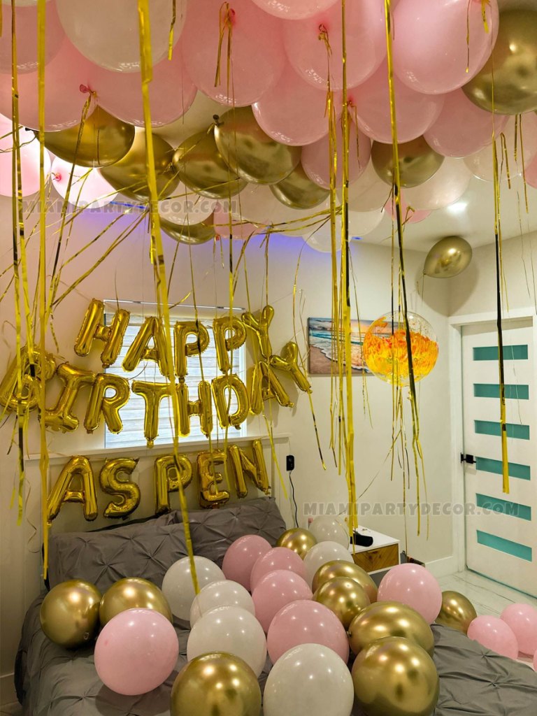 Bespoke Birthday Room Decoration Ideas in Miami image 5