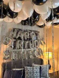 Birthday Room Decor in Miami for 27th Celebrations image 3