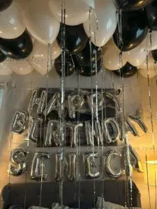 Birthday Room Decor in Miami for 27th Celebrations image 4