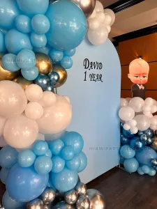 Boss Baby Decorations Backdrop for Birthdays in Miami image 2