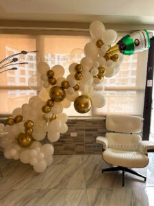 Balloon Garland – Bachelorette Decoration Miami image 1