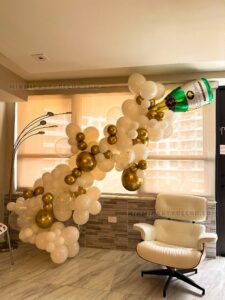 Balloon Garland – Bachelorette Decoration Miami image 2