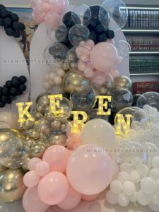 Chanel Birthday Backdrop & Decor Setup in Miami image 2