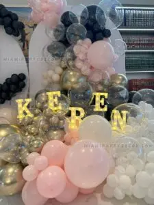 Chanel Birthday Backdrop & Decor Setup in Miami image 2