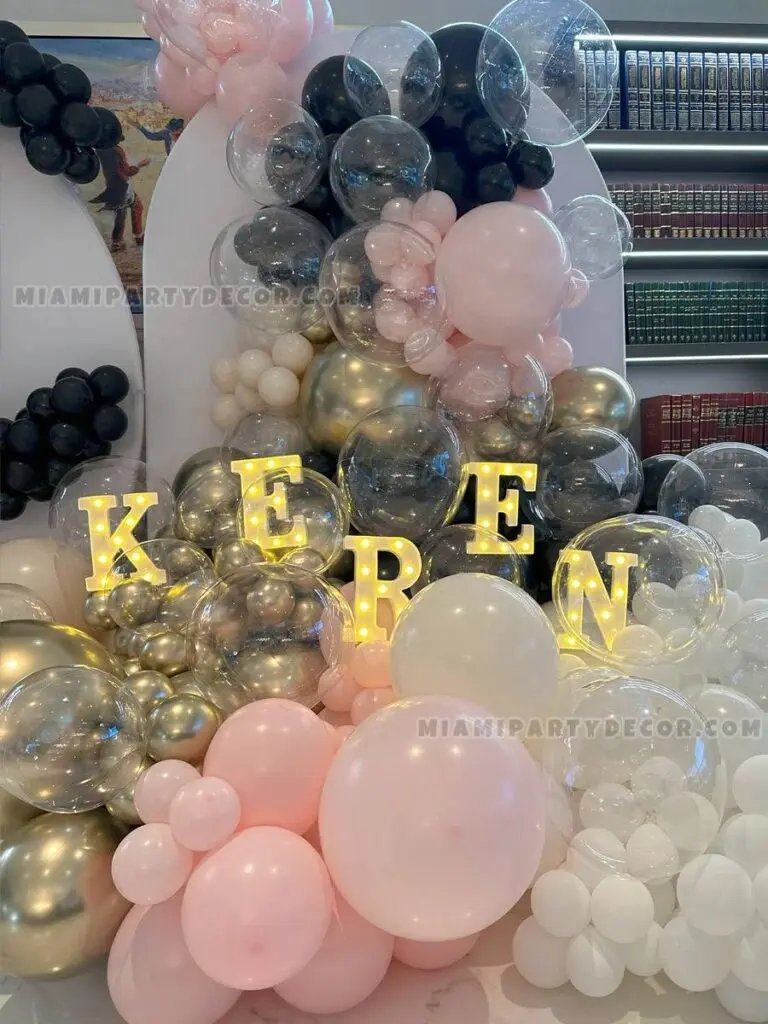 Chanel Birthday Backdrop & Decor Setup in Miami image 2