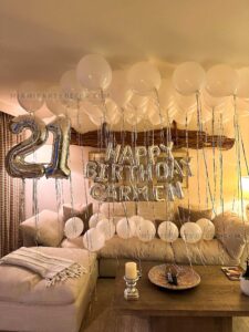 Elegance Balloons Birthday Room Decor in Miami image 1
