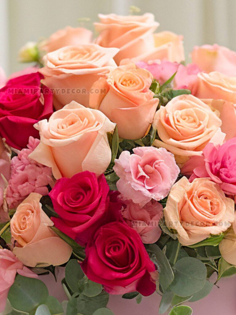 Mother’s Day Gift For Sister in Miami | Flower Box image 2