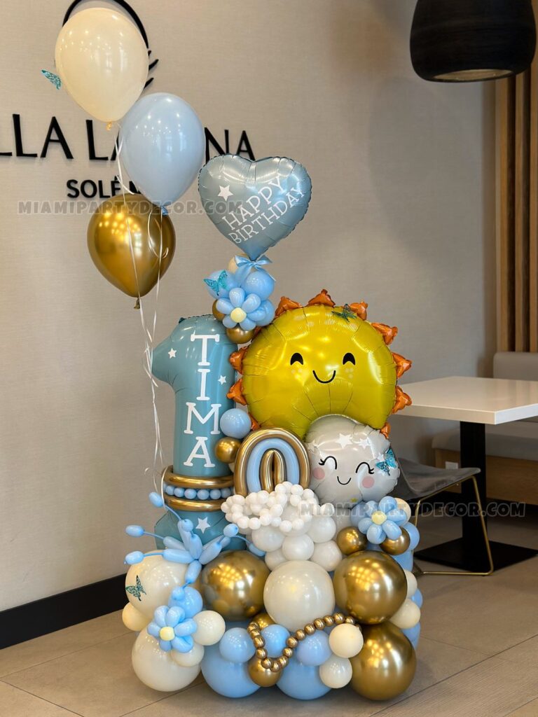 Happy Birthday Balloon Bouquet in Miami