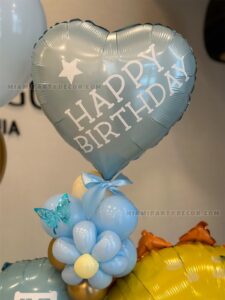 Happy Birthday Balloon Bouquet in Miami image 2