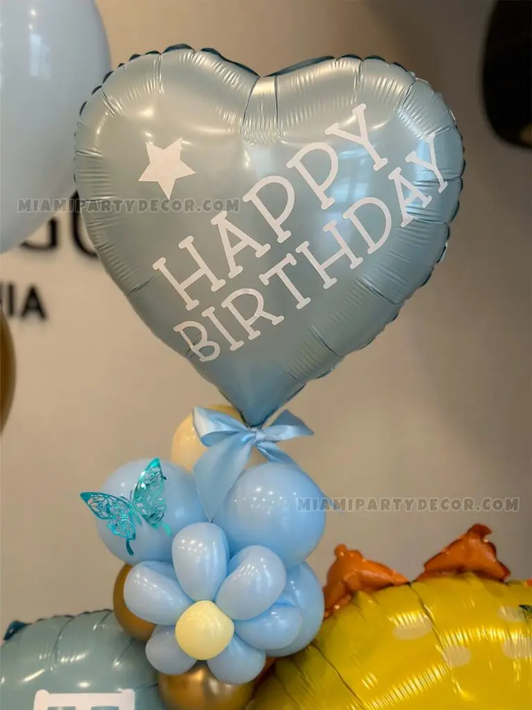 Happy Birthday Balloon Bouquet in Miami image 2