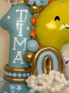 Happy Birthday Balloon Bouquet in Miami image 3