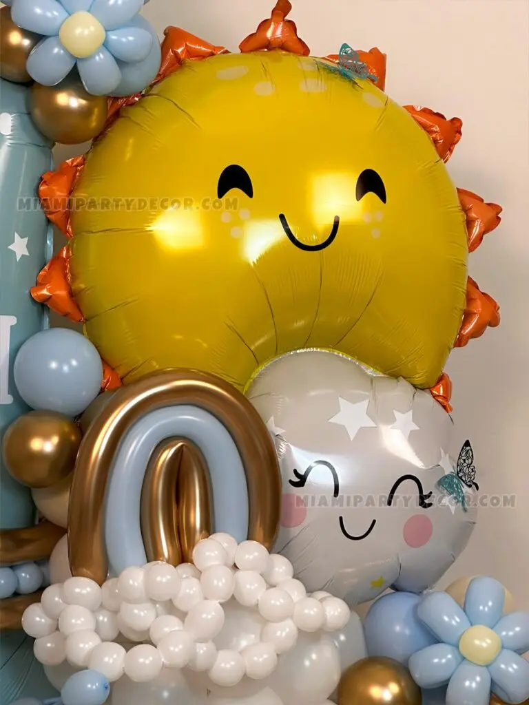 Happy Birthday Balloon Bouquet in Miami image 4