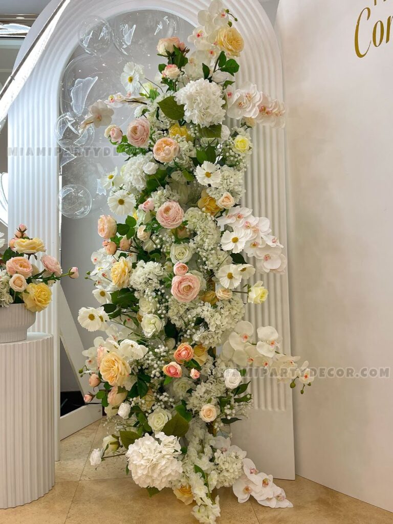 First Communion Decorations Backdrop in Miami image 3