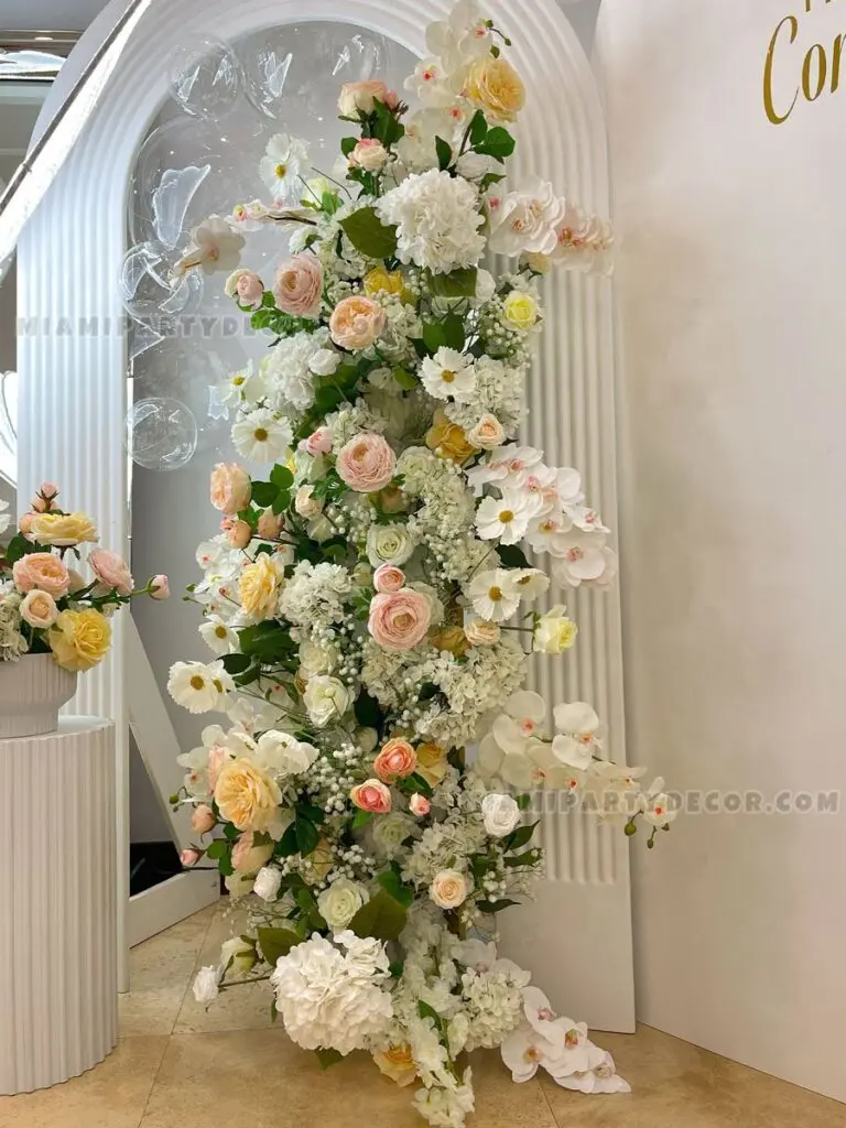 First Communion Decorations Backdrop in Miami image 3
