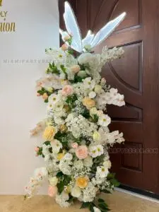 First Communion Decorations Backdrop in Miami image 5
