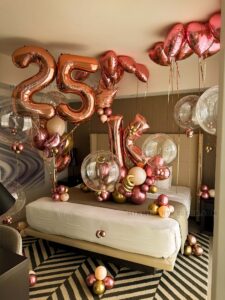 Hotel Room Decoration For Birthday in Miami image 1